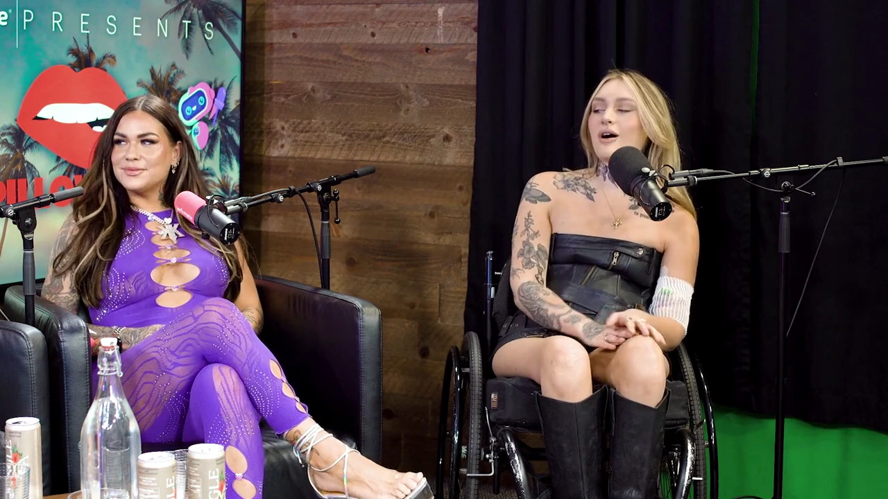 Karmen Karma's wildest episode to date with a girl in a wheelchair and an old man. porn video